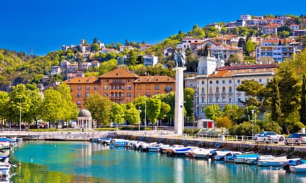 Waterfront scene in ‘Red Rijeka’.