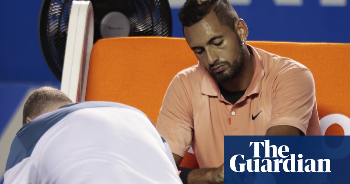 Nick Kyrgios hits out at booing Mexican Open crowd after retiring hurt