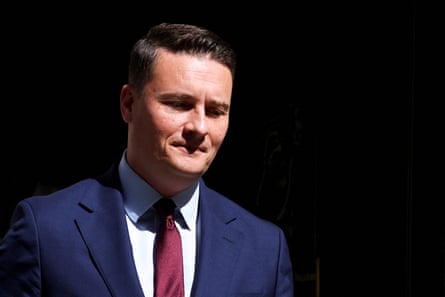 Head and shoulders shot of Streeting