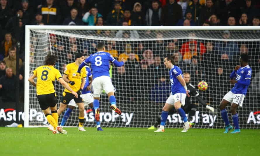 Rúben Neves fires Wolves into an early lead.