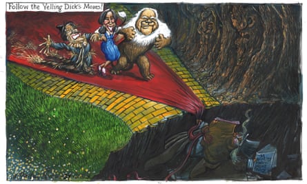 Martin Rowson on the race for the White House – cartoon