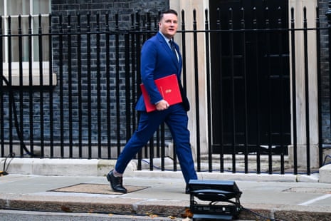Wes Streeting, the health secretary.