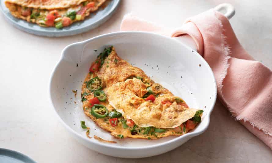 Omelette masala.