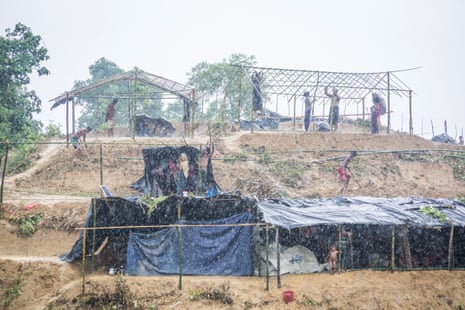 Rohingya refugees in Cox’s Bazar.