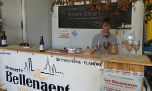 Lots of bottle … Bellenaert brewery in Outtersteene