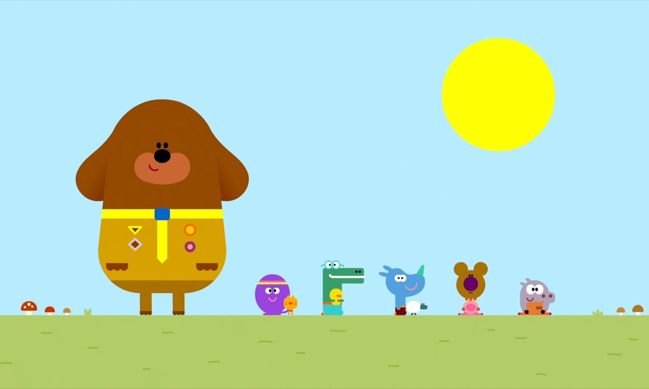 Duggee and co in their quest for a badge.