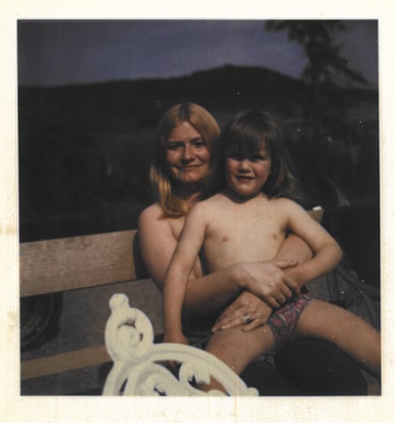 The author as a child with her mother, Joan