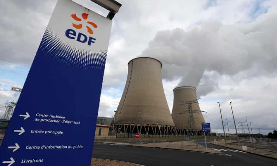 Twenty of EDF’s nuclear reactors in France have been shut for maintenance, five more than normal.