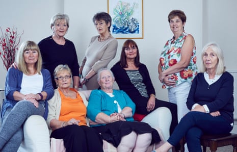 Women from a Leeds support group. From left, standing: Jill, Margaret , and Alison; seated: Janet, Margaret, Beryl, Kate and Sue all had children adopted at a young age. In the 30 years after the Second World War, half a million women had a child adopted most were babies born to unmarried mothers. 