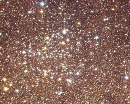 A mass of gold stars.