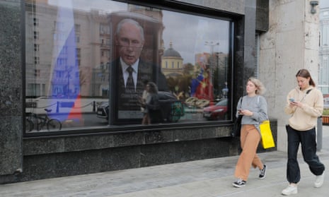 Vladimir Putin's televised address to the nation on 24 June. Viewers also saw scenes of Wagner fighters in Rostov.