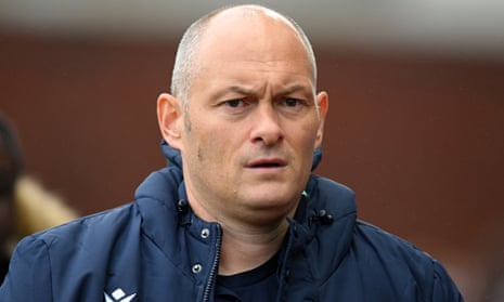 Alex Neil during the Championship match between Stoke and Cardiff City at Bet365 Stadium on 4 November 2023