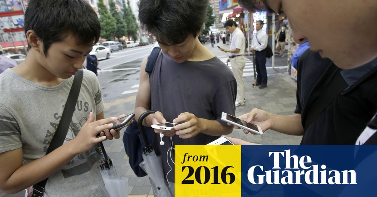 Pokemon Go Launches In Japan Amid Safety Warnings Pokemon Go The Guardian Pokemon Go Launches In Japan Amid Safety Warnings Pokemon Go The Guardian