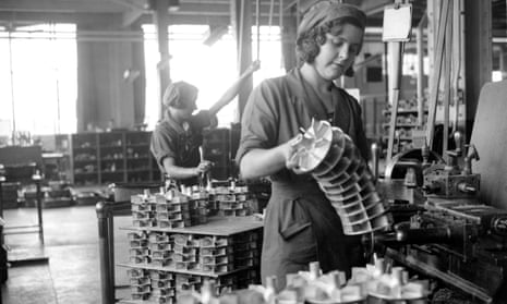 The countdown to another world war saw increasing numbers of British women working in factories.