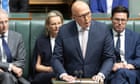 Australia news live: Dutton accuses Chalmers of ‘voodoo economics’ as war of words over migration continues