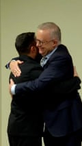 Anthony Albanese announces $60m more for Ukraine at Zelenskyy meeting – video