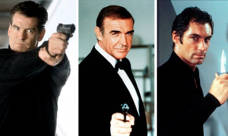 The best of all possible Bonds? … Pierce Brosnan (3rd), Sean Connery (1st), Timothy Dalton (2nd). 