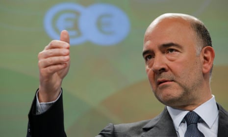 European commissioner for tax Pierre Moscovici