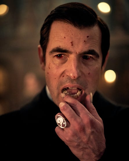 Claes Bang as Dracula.