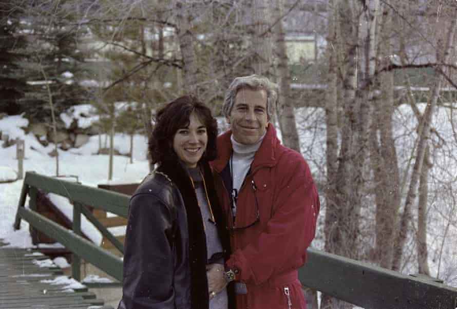 Jeffrey Epstein et sa petite amie Ghislaine Maxwell.