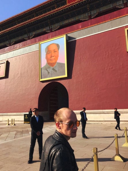 Craig Dyer of the Underground Youth while on tour in China.