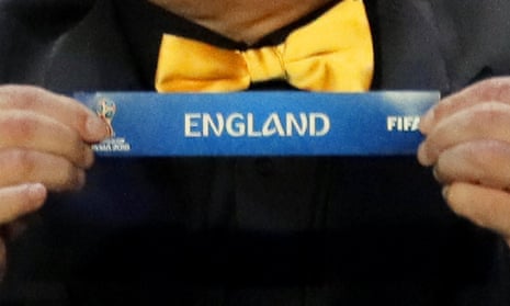 England are drawn in the World Cup