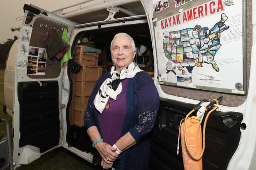 Charlene Swankie and her van