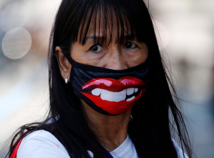 Coronavirus Face Masks Around The World In Pictures World News