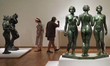 Les Trois Nymphes by Aristide Maillol at the Musée Rigaud in Perpignan