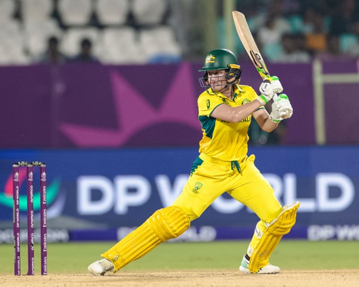 Alyssa Healy hits another ton to power Australia into Women’s World Cup semi-finals