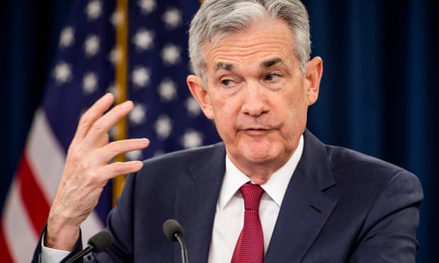 Powell defended the Fed’s independence. ‘Political considerations play no role whatsoever’ in the Fed’s decision, he said.
