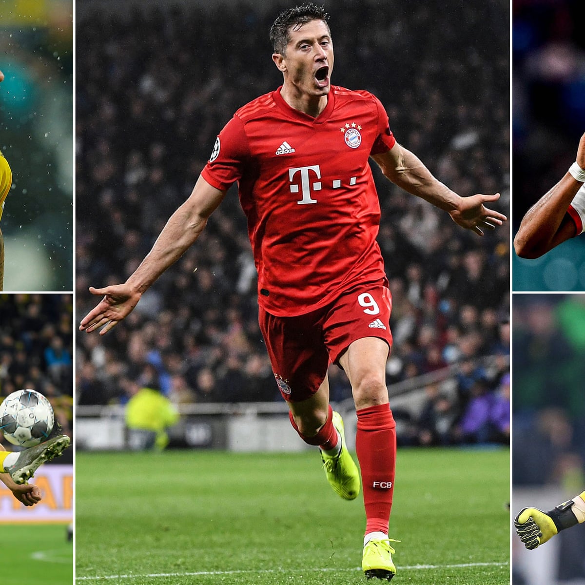 Hakimi Nkunku Sancho The Bundesliga Team Of The Season So Far Football The Guardian