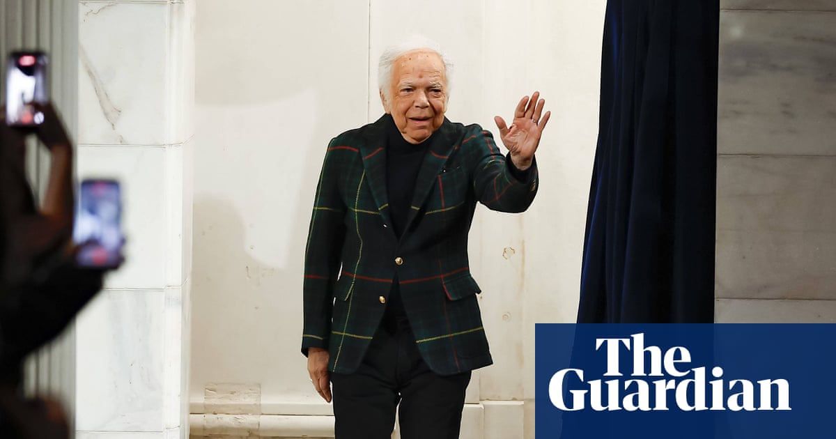 US poet laureate of style Ralph Lauren, 86, opens New York fashion week