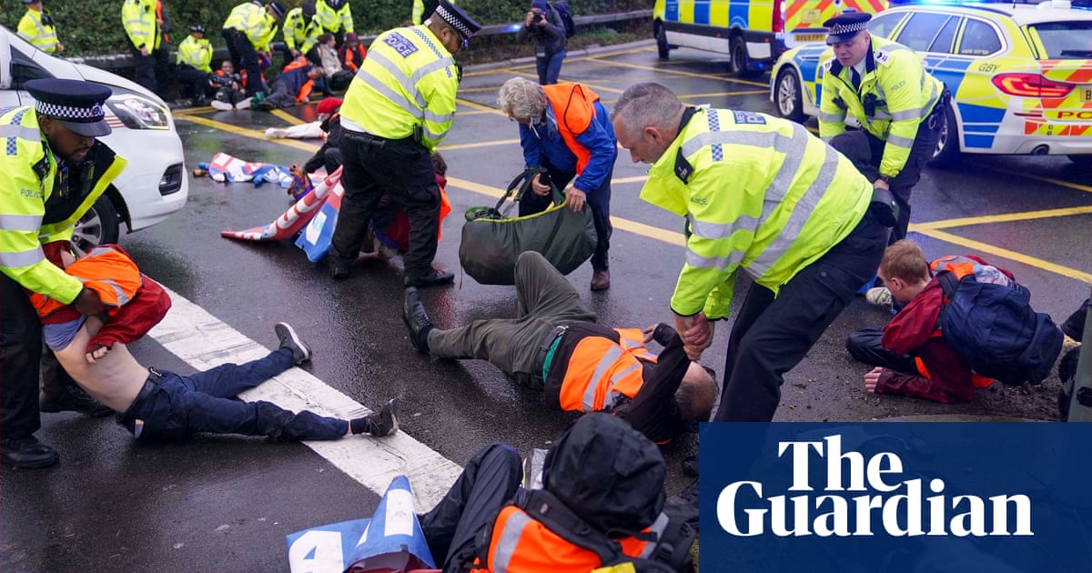 Kent police charge 74 people over Insulate Britain road protests