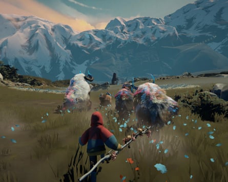 Screenshot from the game Herdling.