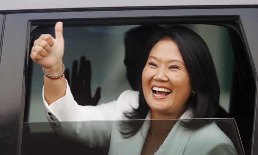 Peru’s presidential candidate Keiko Fujimori