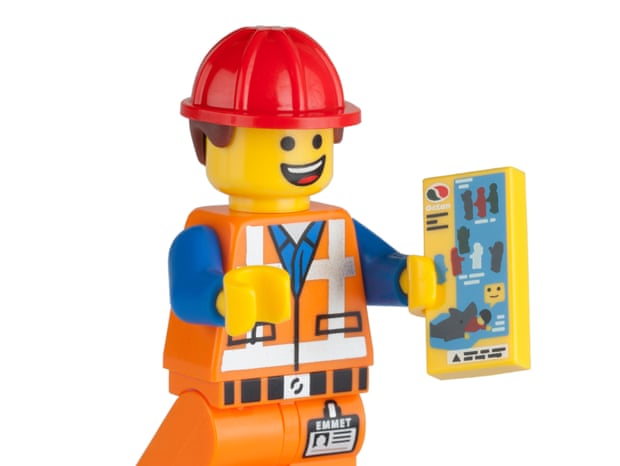 Emmet, a character from the Lego Movie