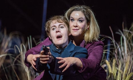Embattled friendship … Anna Stéphany as Sesto) and Alice Coote as Vitellia in La Clemenza di Tito at Glyndebourne.