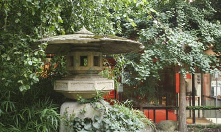 The garden at La Pagoda