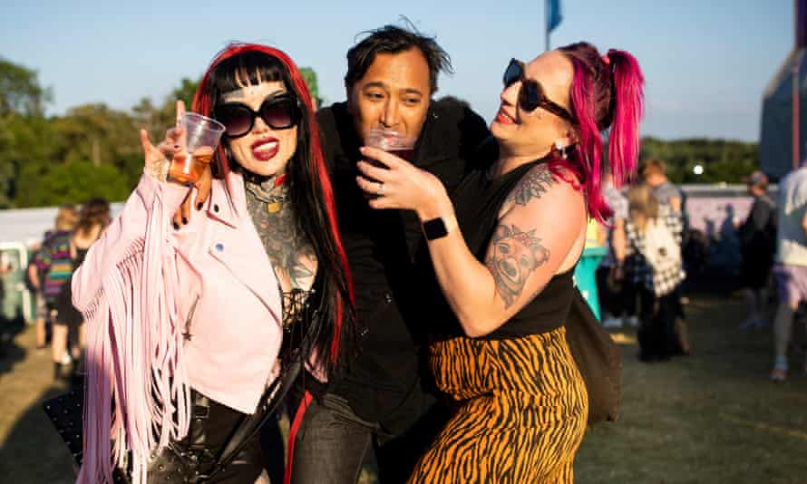 Rock around the clock … Rhik at Slam Dunk.