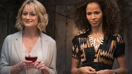 Teri Polo and Sherri Saum in The Fosters