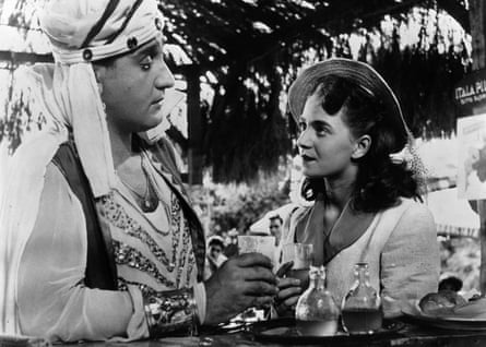 Alberto Sordi and Brunella Bovo in The White Sheik