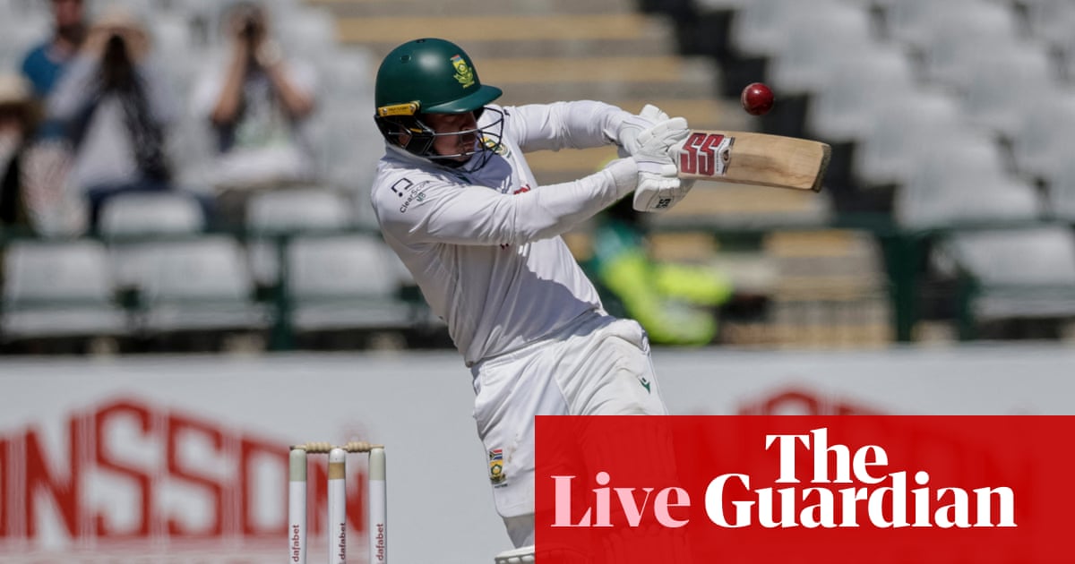 South Africa v Australia: third men’s cricket Test, day four – live