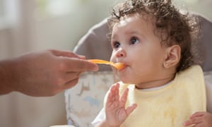 baby eating