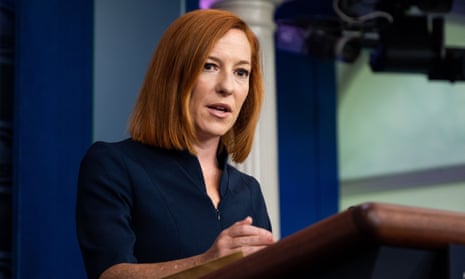 ‘We want a fight about getting the pandemic under control and things that actually impact people’s lives,’ said Psaki.