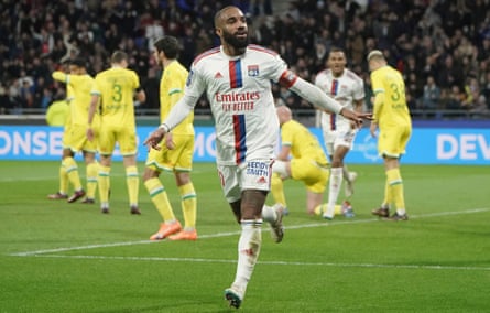 Alexandre Lacazette has rescued Lyon repeatedly this season.