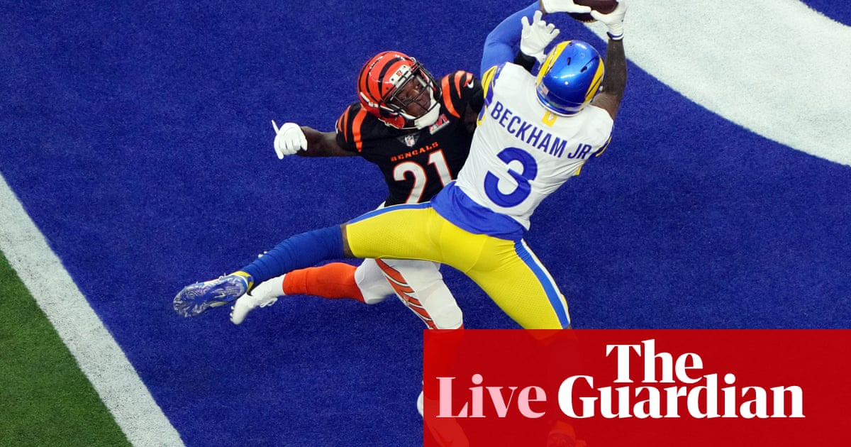 Super Bowl LVI: Los Angeles Rams v Cincinnati Bengals – live! – The Guardian