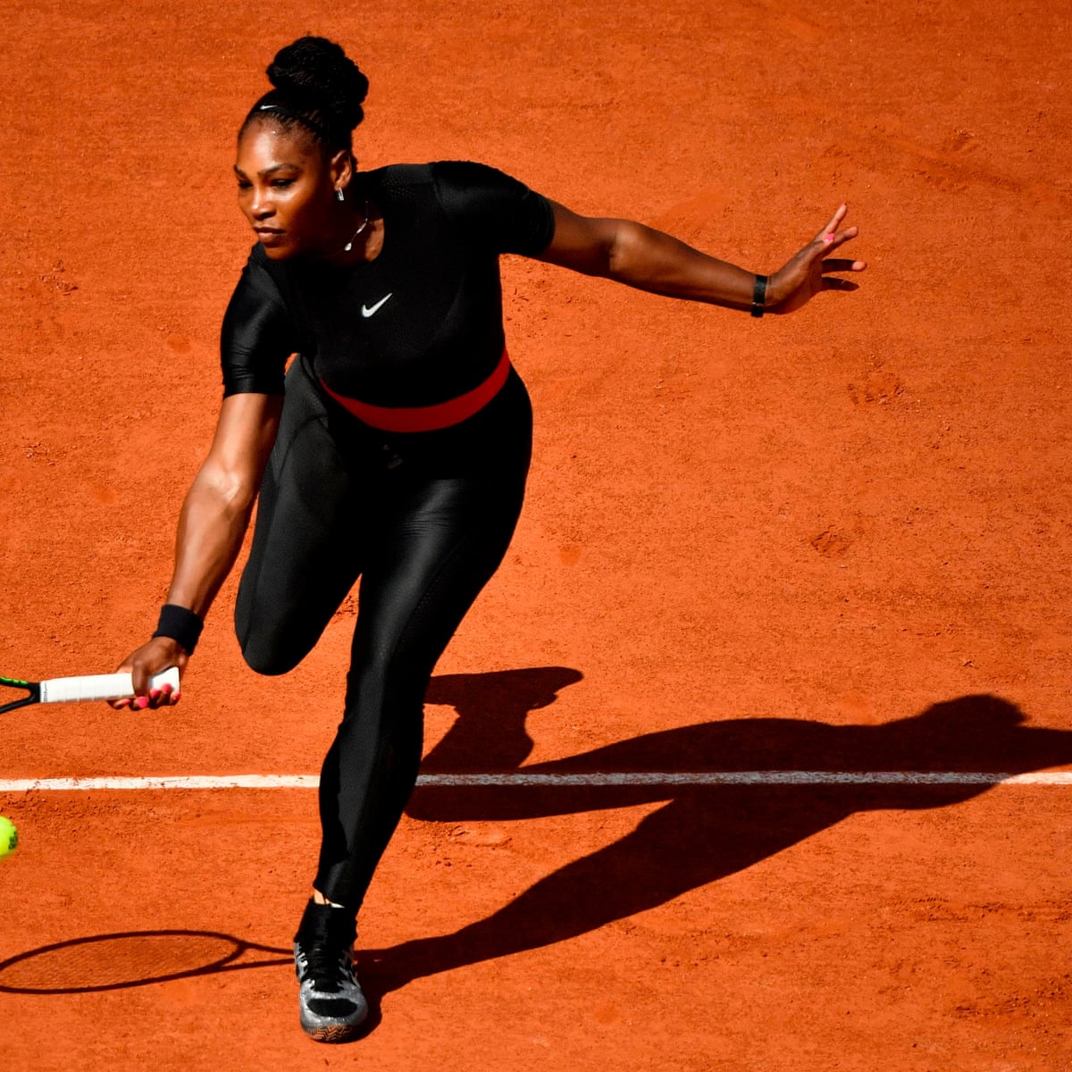 Garderobe Editor Gevangenisstraf What the ban on Serena Williams' catsuit says about the sexualising of  black women's bodies | Serena Williams | The Guardian
