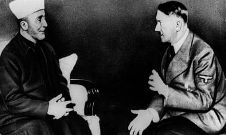 Adolf Hitler talking to mufti Haj Amin al-Husseini