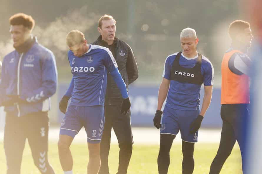 Big Dunc à l'entraînement en début de semaine.